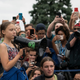 Greta Thunberg, 16-year-old Swedish activist, participates in a climate strike September 13, 2019.